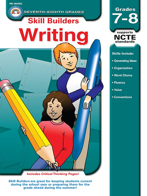 Skill Builders Writing Gr 7-8 Ebook