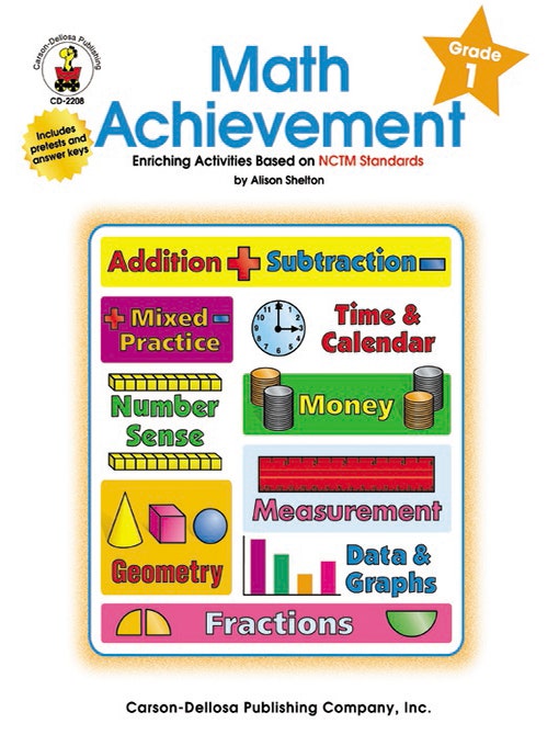 Gr 1 Math Achievement Ebook