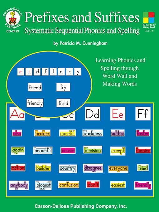 Gr 3-5 Prefixes and Suffixes Ebook