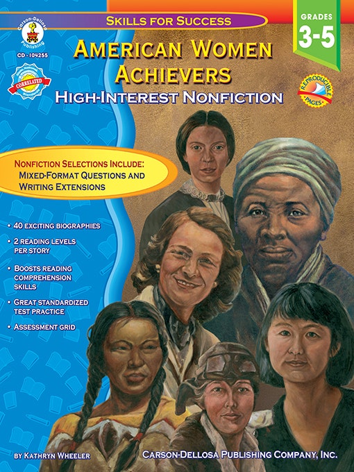 Gr 3-5 American Women Achievers Ebook