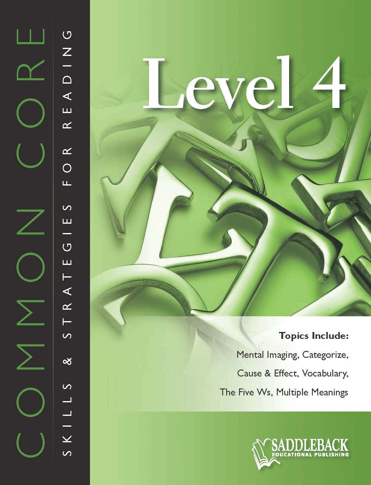 Common Core Skills and Strategies for Reading Level 4 Ebook