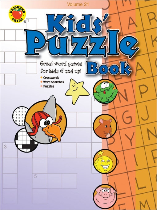 Kids Puzzle Book (Volume 1) Ebook