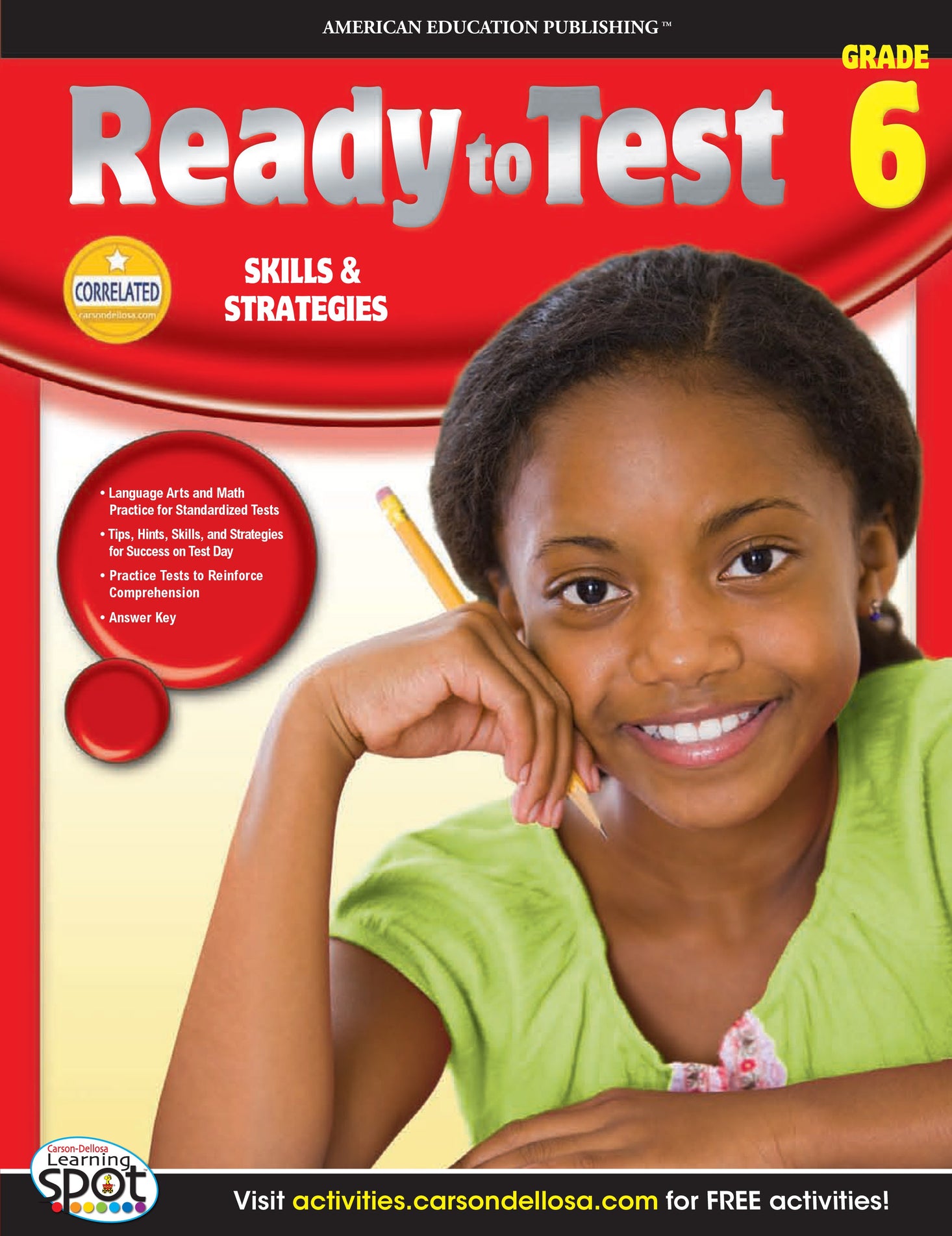 Ready to Test Language Arts and Math (Grade 6) Ebook
