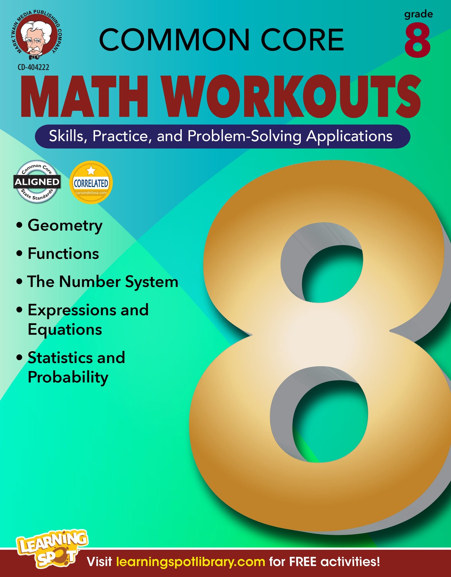 Common Core: Math Workouts (Gr. 8) Ebook