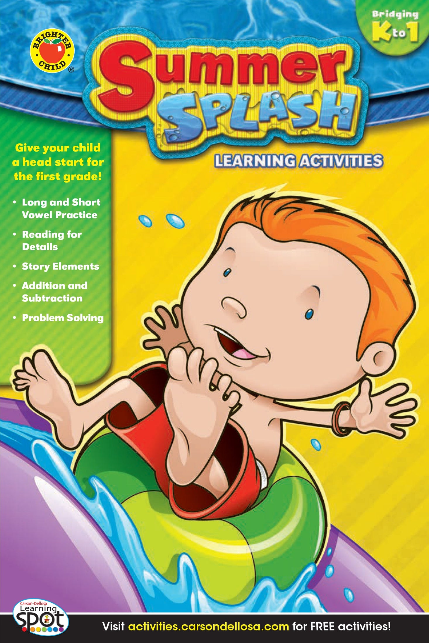 Summer Splash Learning Activities (Grades K-1) Ebook