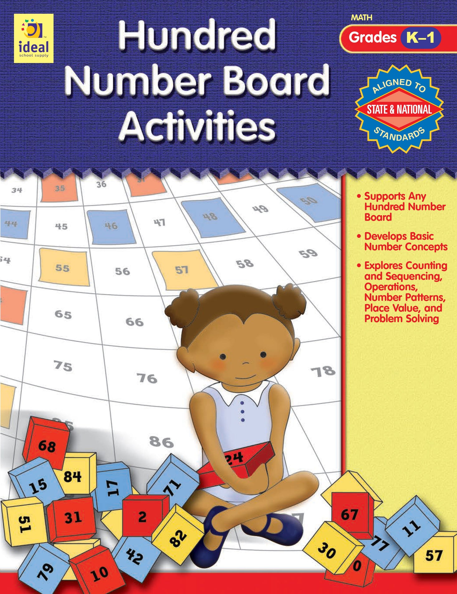 Hundred Number Board Activities (Grades K-1) Ebook