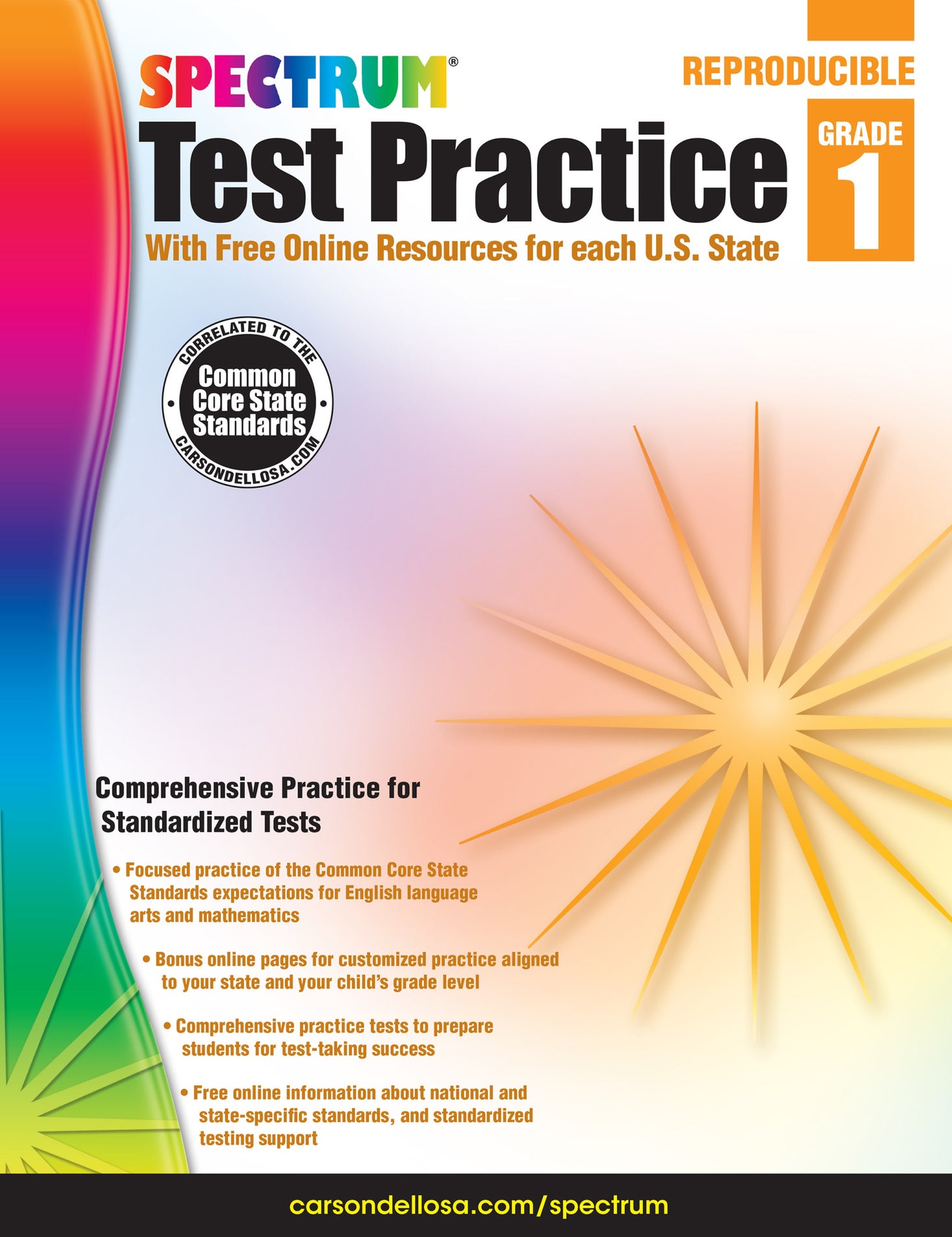 Spectrum Test Practice (Grade 1) Ebook