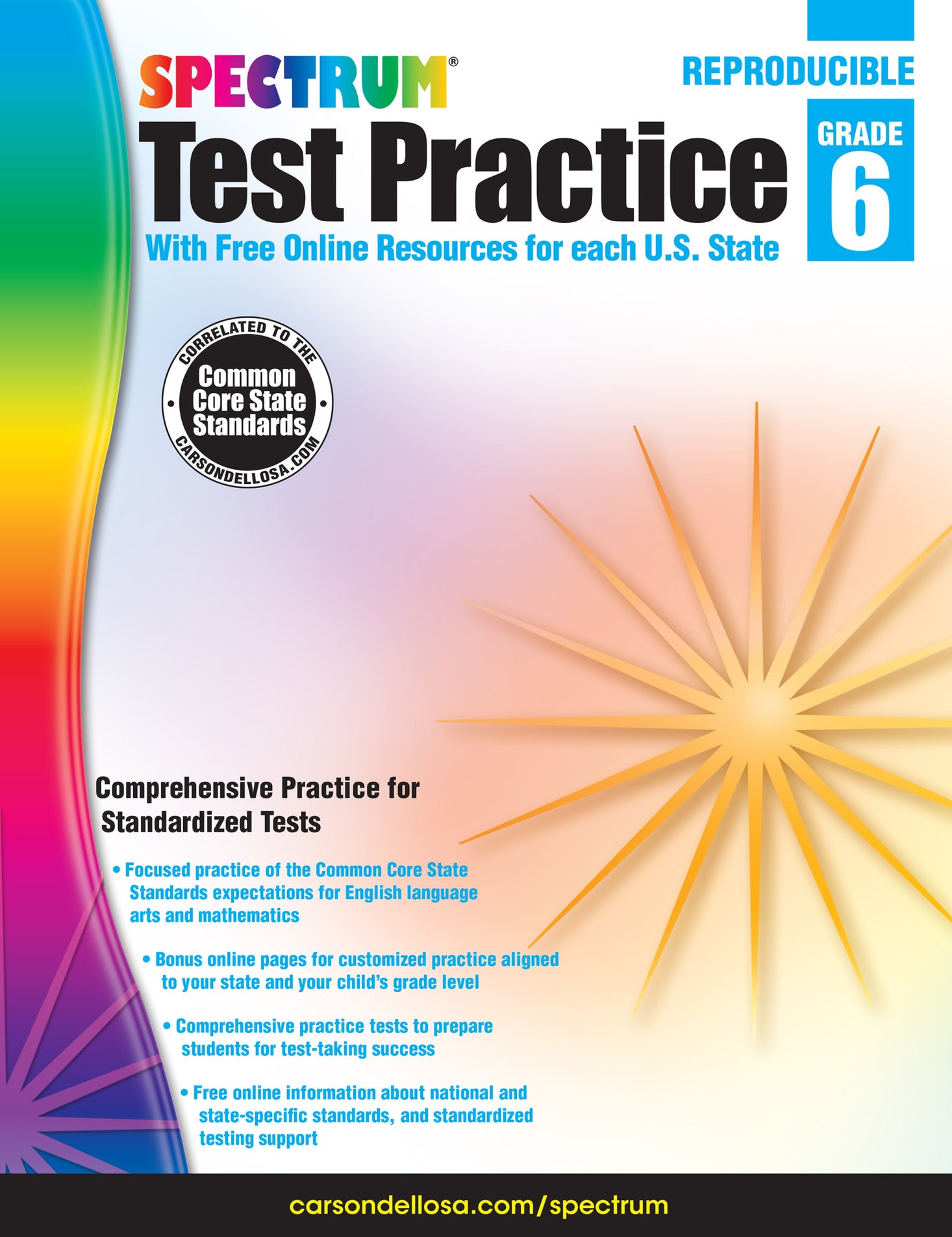 Spectrum Test Practice (Grade 6) Ebook