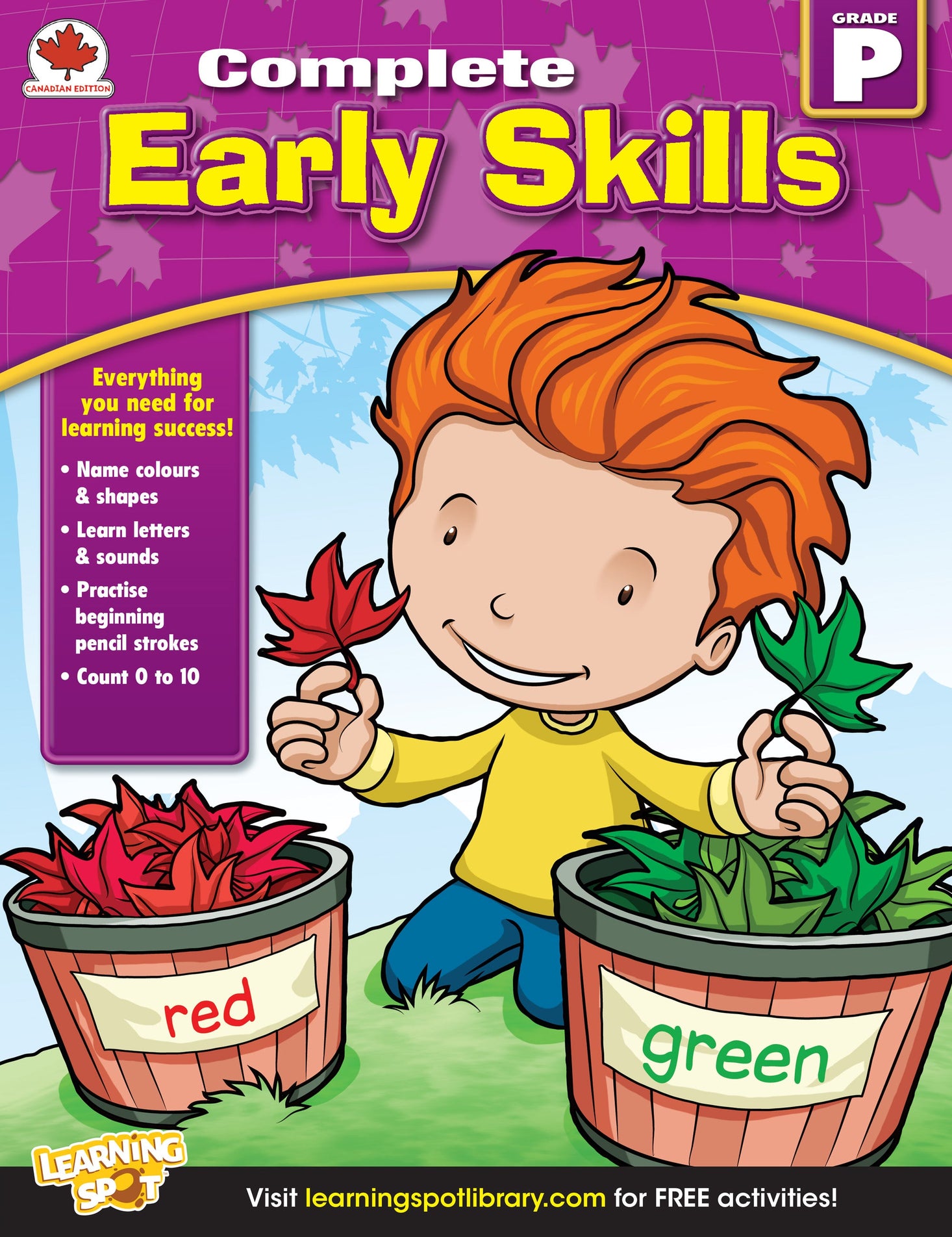 Complete Early Skills: Canadian Edition (Pre-Kindergarten) E