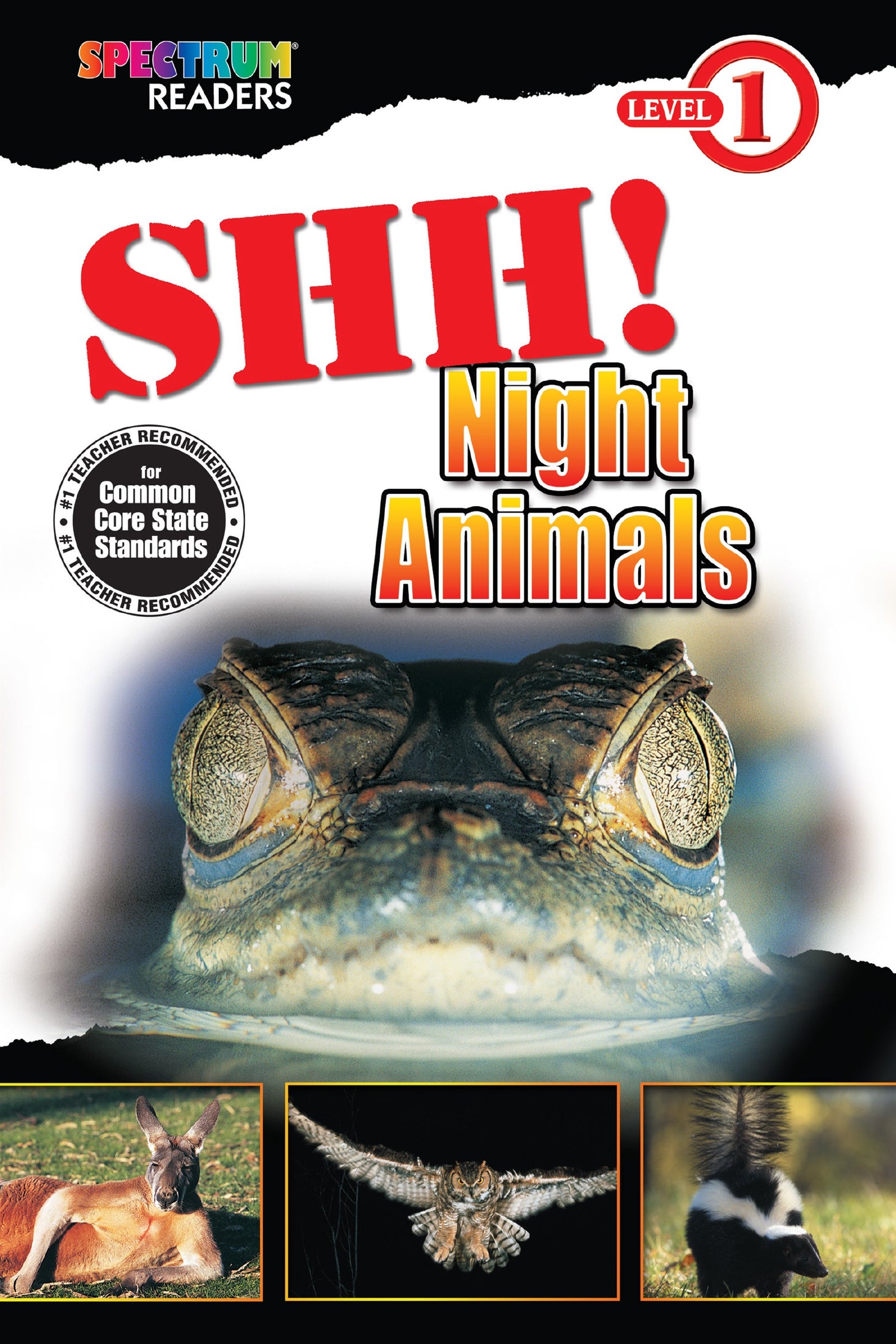 Spectrum Readers Level 1: Shh! Night Animals Ebook