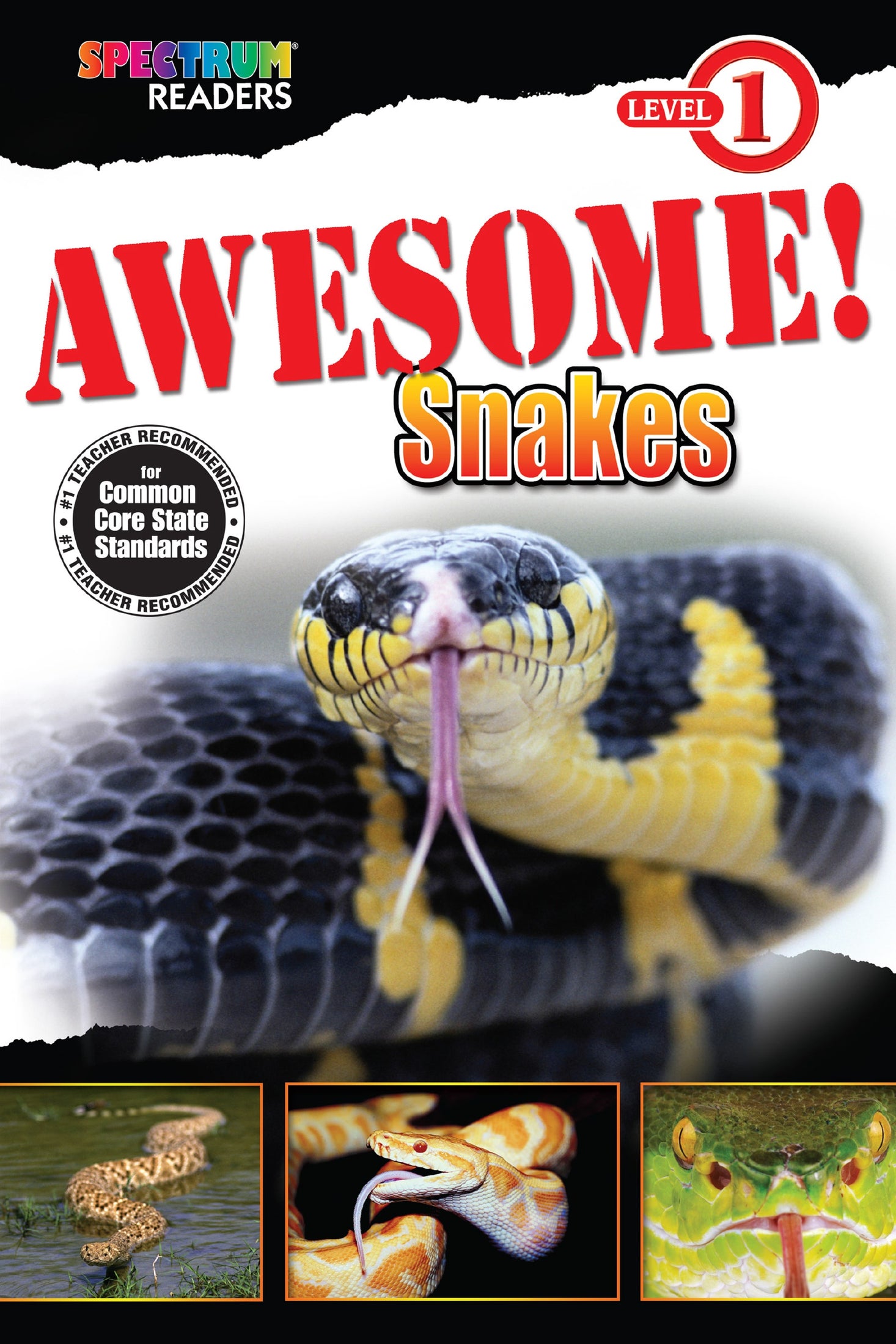 Spectrum Readers Level 1: Awesome! Snakes Ebook