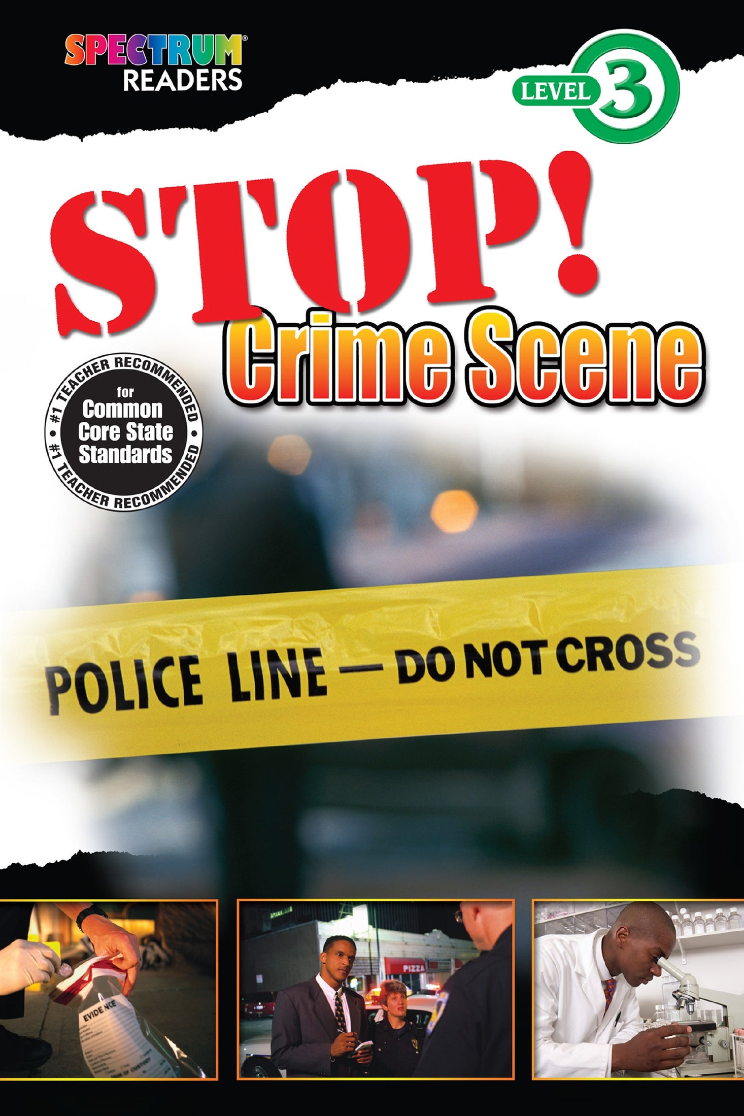 Spectrum Readers Level 3: Stop! Crime Scene Ebook