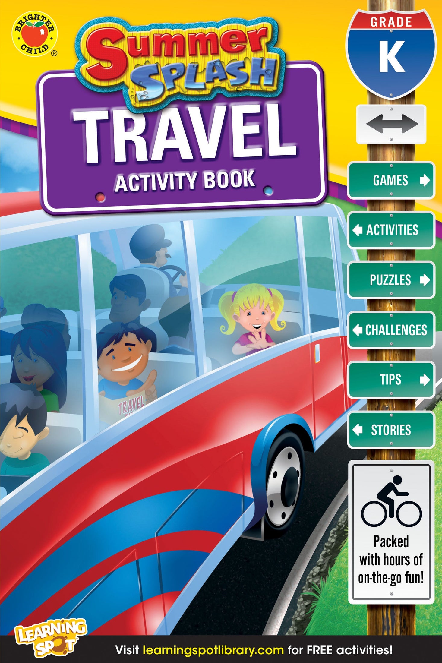 Summer Splash Travel Activity Book: Kindergarten Ebook