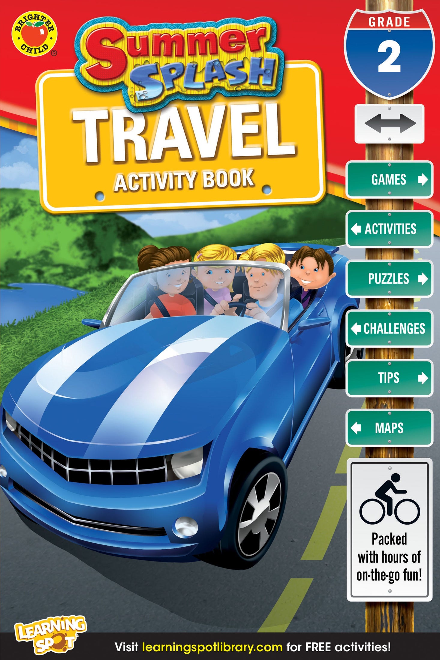 Summer Splash Travel Activity Book: Grade 2 Ebook