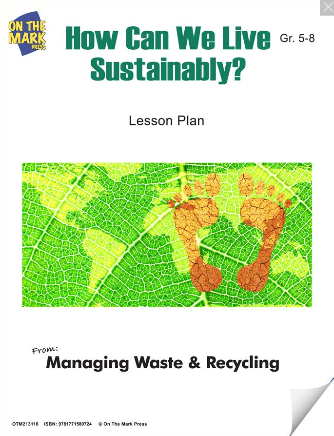How Can We Live Sustainably? Lesson Plan Ebook