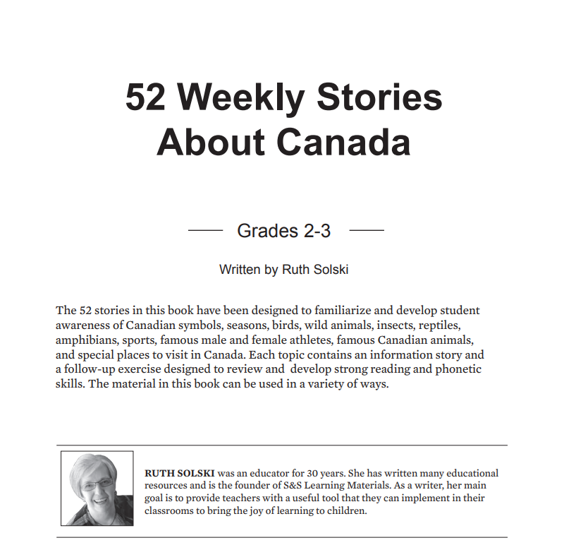52 WEEKLY STORIES Grade 2-3 (ebook) Ebook