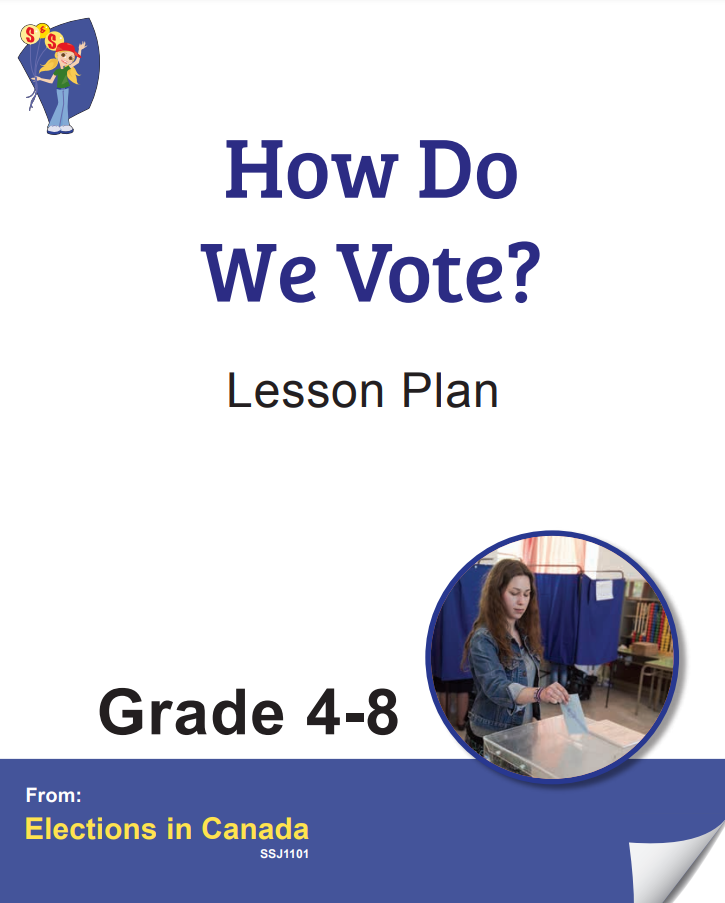 How Do We Vote Grades 4 to 8 (e-lesson plan) Ebook