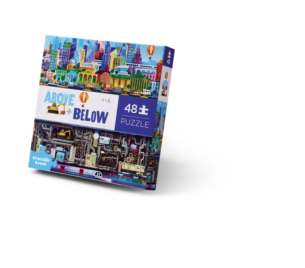 Above & Below Big City 48 pc Puzzle