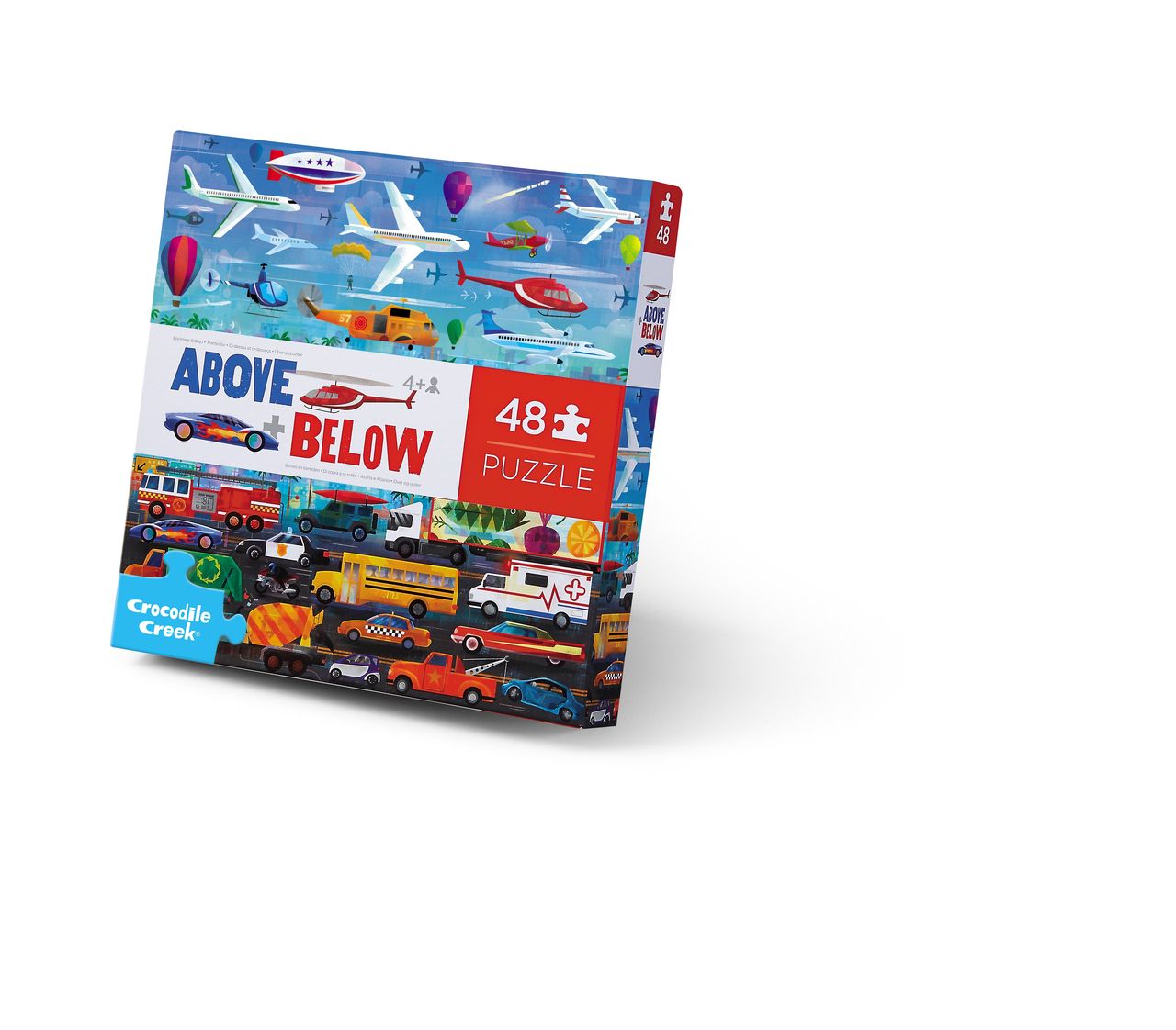 Above & Below Things that Go 48 pc Puzzle