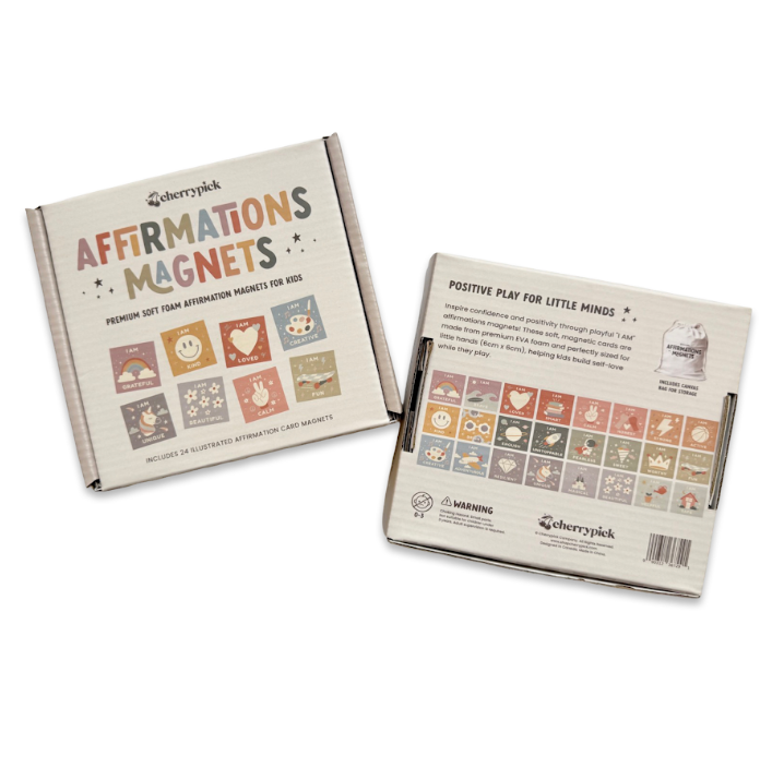 Affirmations Magnets Soft Foam Magnetic Set