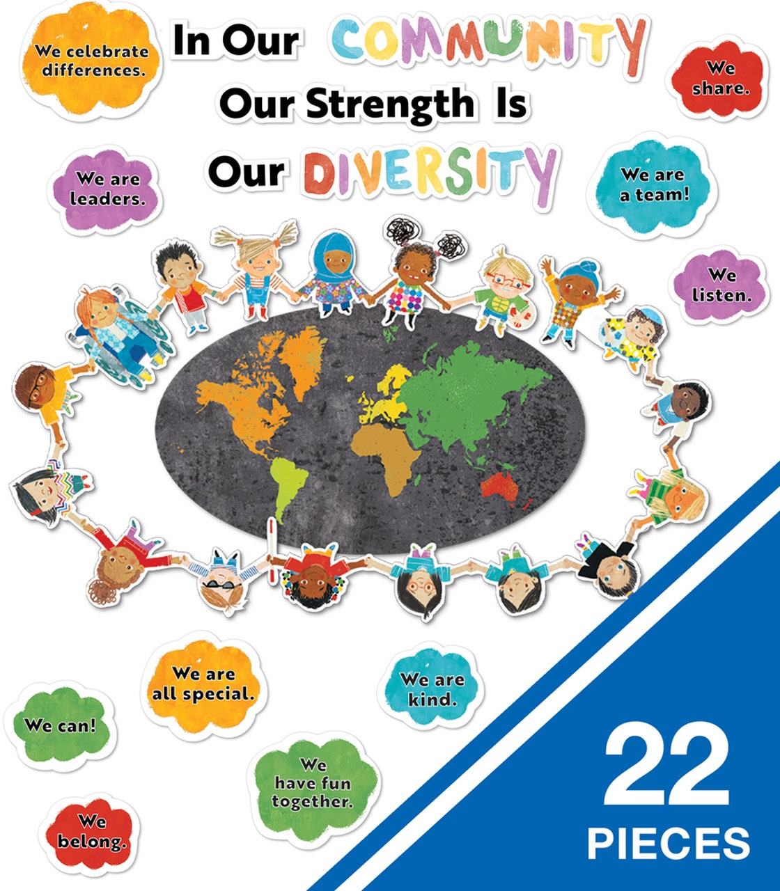 All Are Welcome Our Strength Is Our Diversity Bulletin Board