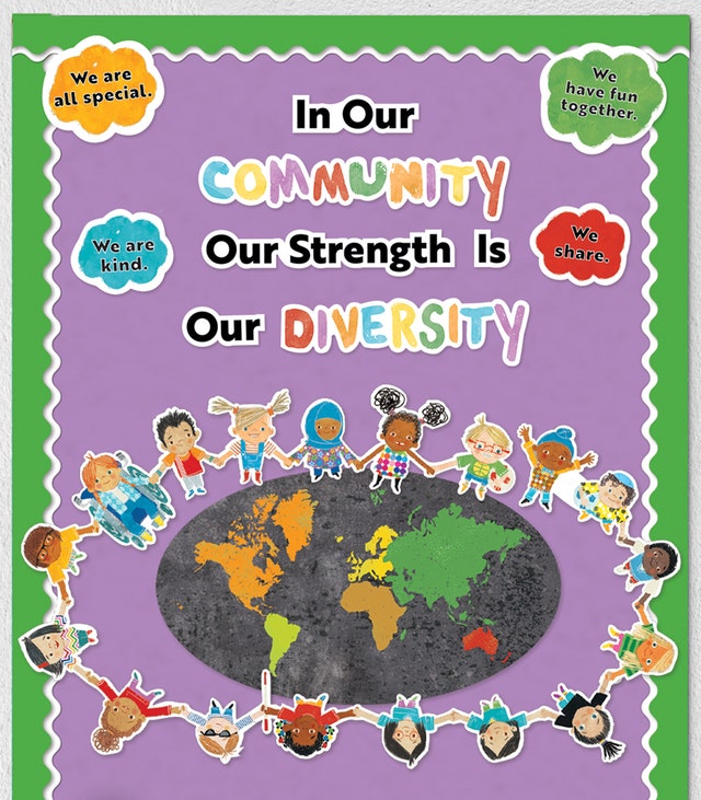 All Are Welcome Our Strength Is Our Diversity Bulletin Board