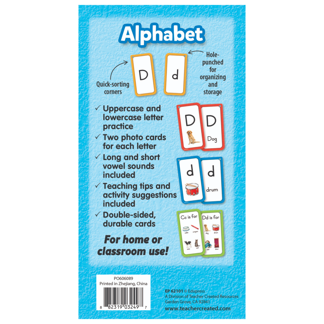 Alphabet Flash Cards Deluxe Set