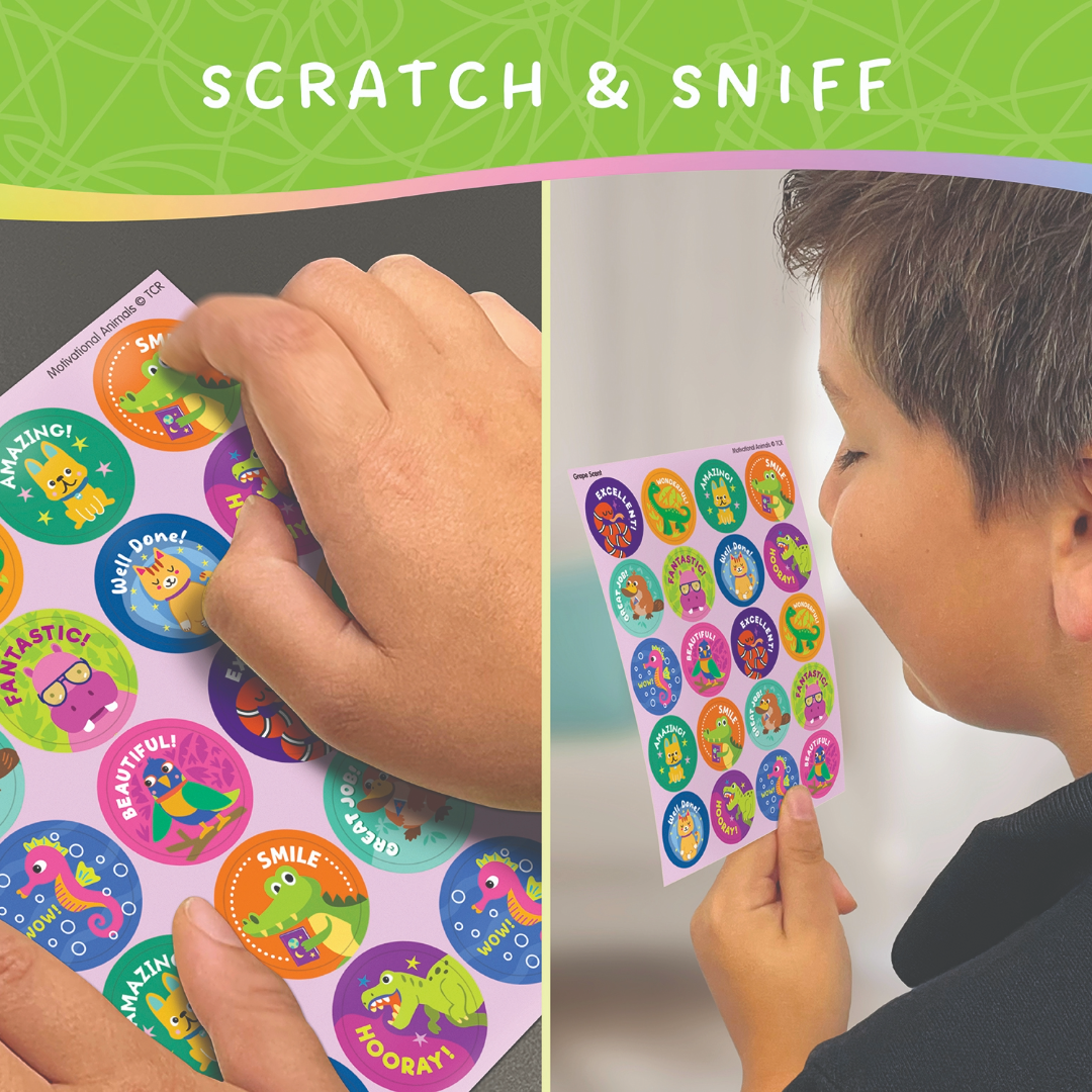Animal Friends Smelly Stickers Variety Pack
