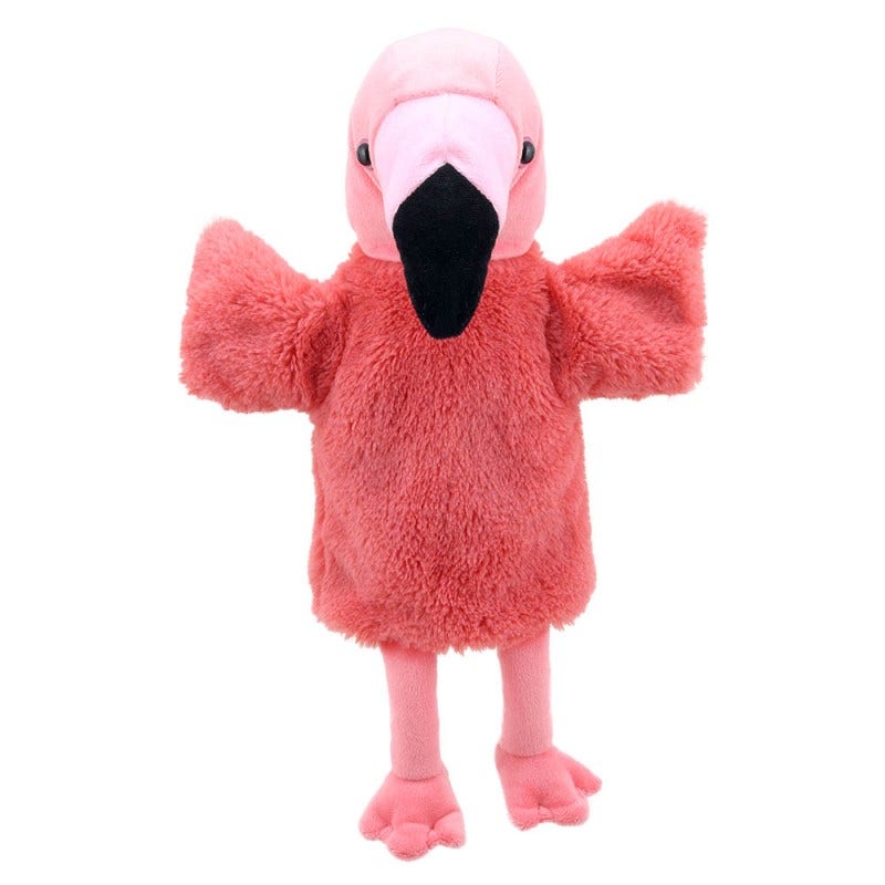 Flamingo Hand Puppet Animal Puppet Buddies