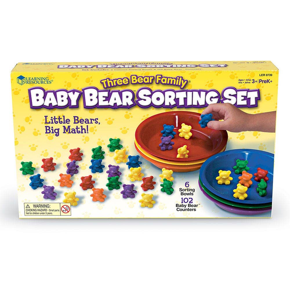 Baby Bear Sorting Set