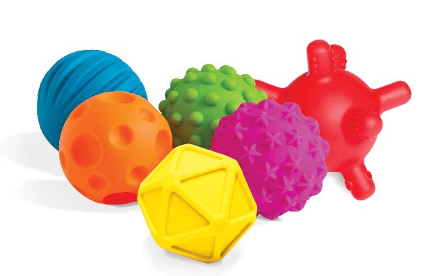 Baby Sensory Balls 6 pcs