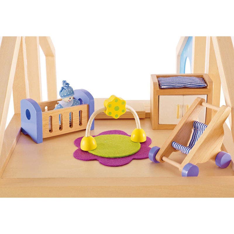 Wooden Dollhouse Furniture Babys Room by Hape
