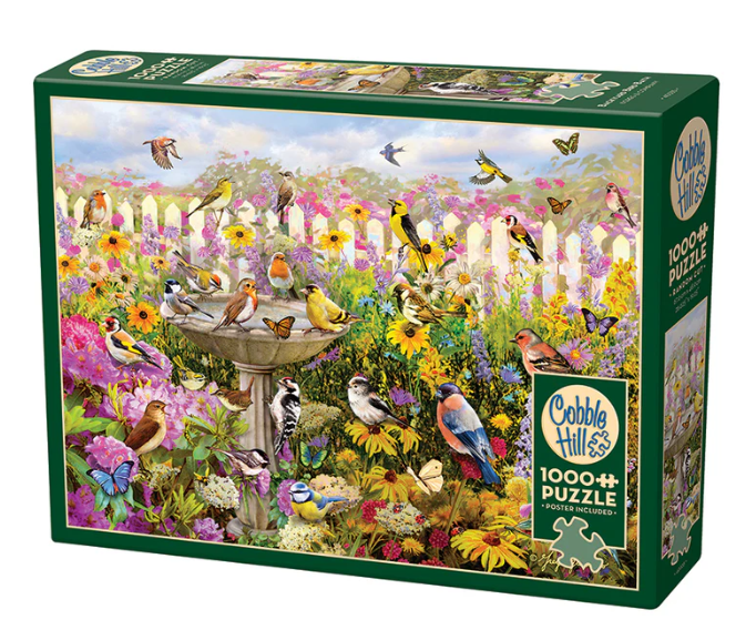 Backyard Bird Bath 1000 pc Puzzle