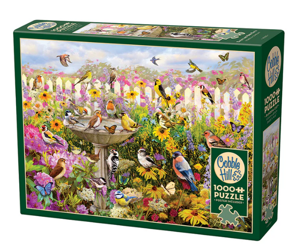 Backyard Bird Bath 1000 pc Puzzle