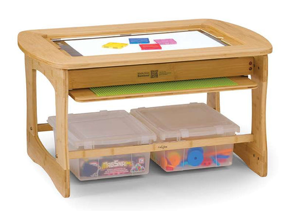 Emily's Picks Bamboo Sensory Light Table