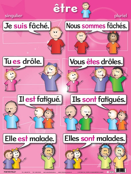 Basic French Verbs 7 pk