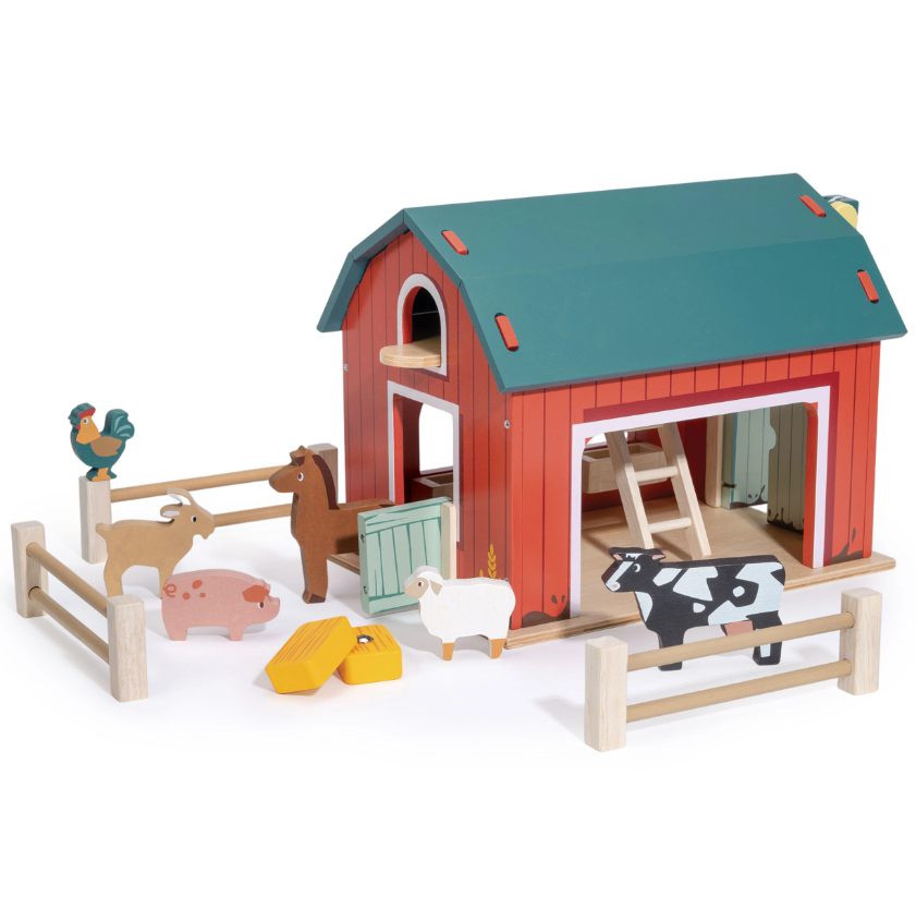 Big Red Barn Playset