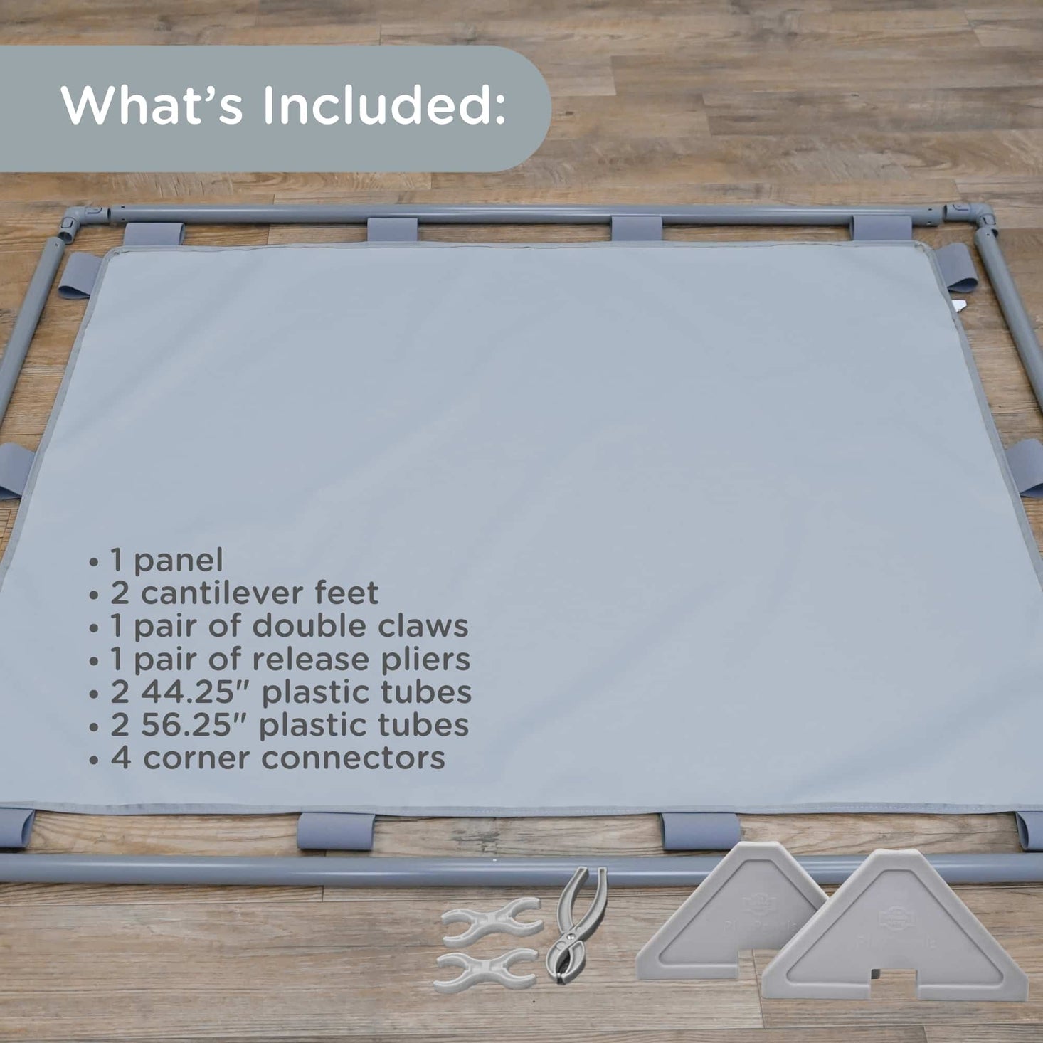 Big Screen PlayPanel Glacier Gray with Feet