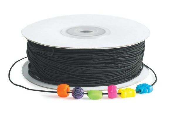 Black Elastic Cord 100 Yards