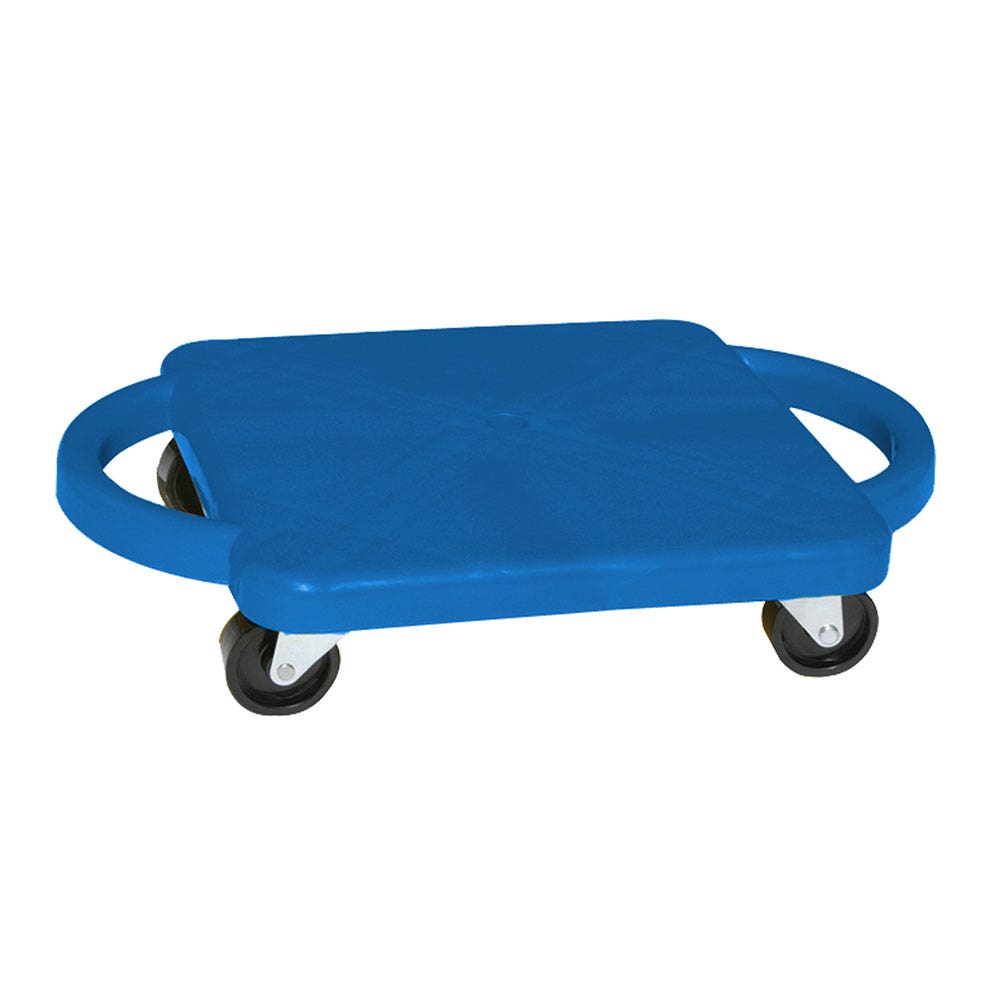 Scooter Board with Handles Blue 12 inch