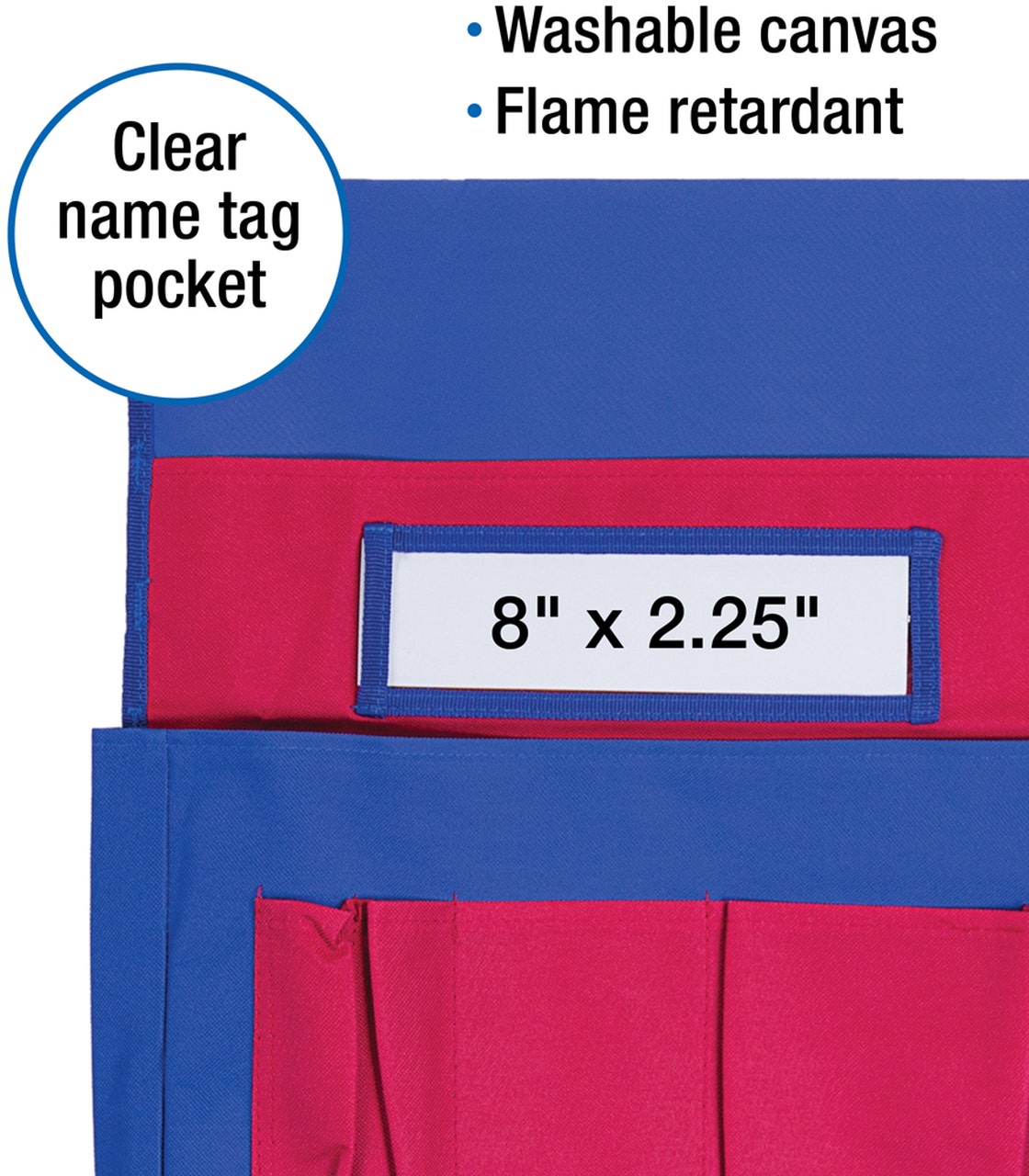 Chairback Buddy Pocket Chart Storage