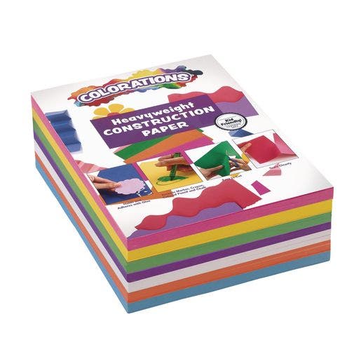 Bright Construction Paper Smart Stack 600 Sheets