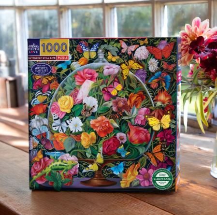 Butterfly Still Life 1000 pc Puzzle