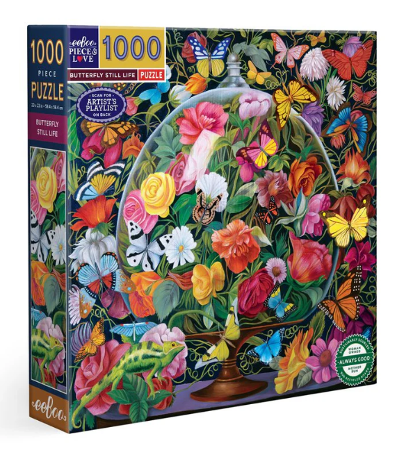 Butterfly Still Life 1000 pc Puzzle