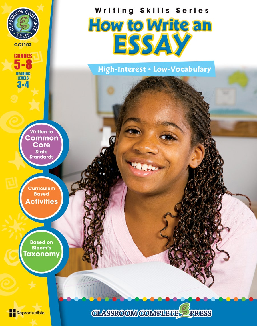 How to Write an Essay Gr. 5-8 Ebook