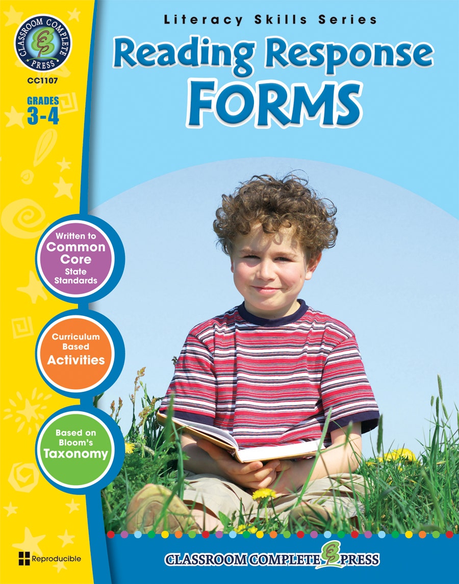 Reading Response Forms Gr. 3-4 Ebook