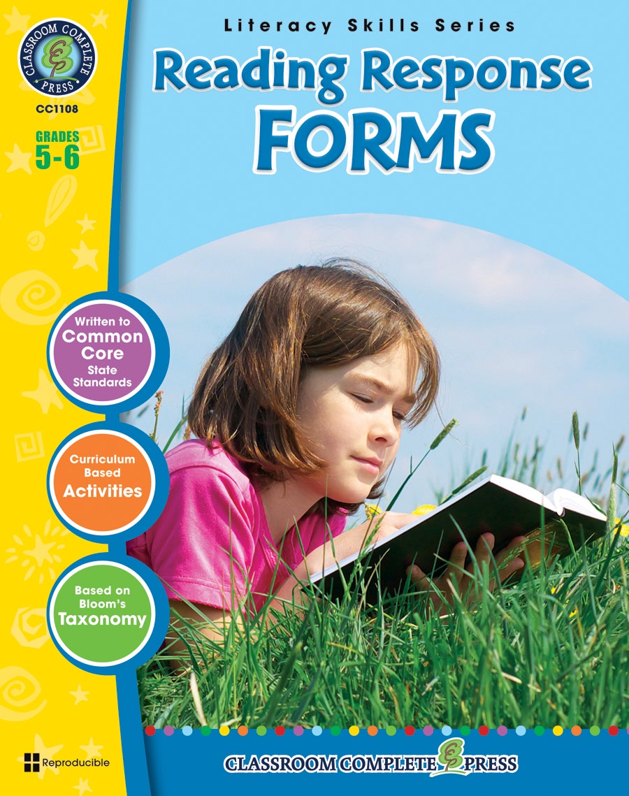 Reading Response Forms Gr. 5-6 Ebook