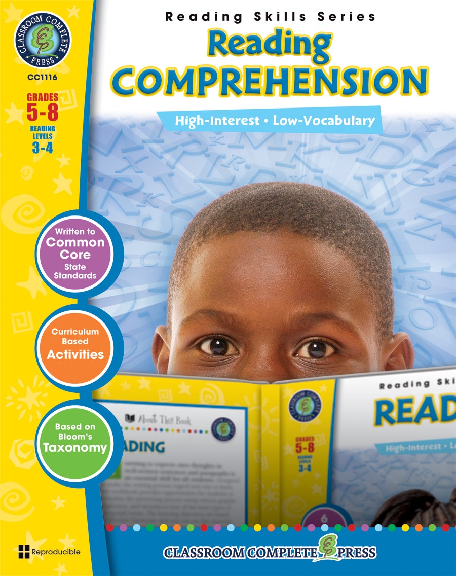 Reading Comprehension Gr. 5-8 Ebook