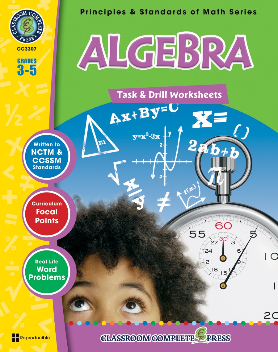 Algebra - Task & Drill Sheets Gr. 3-5 Ebook