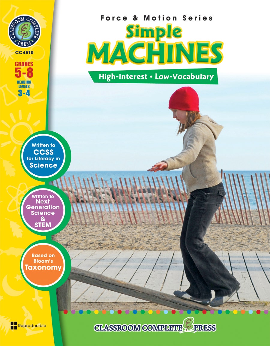 Simple Machines Gr. 5-8 Ebook